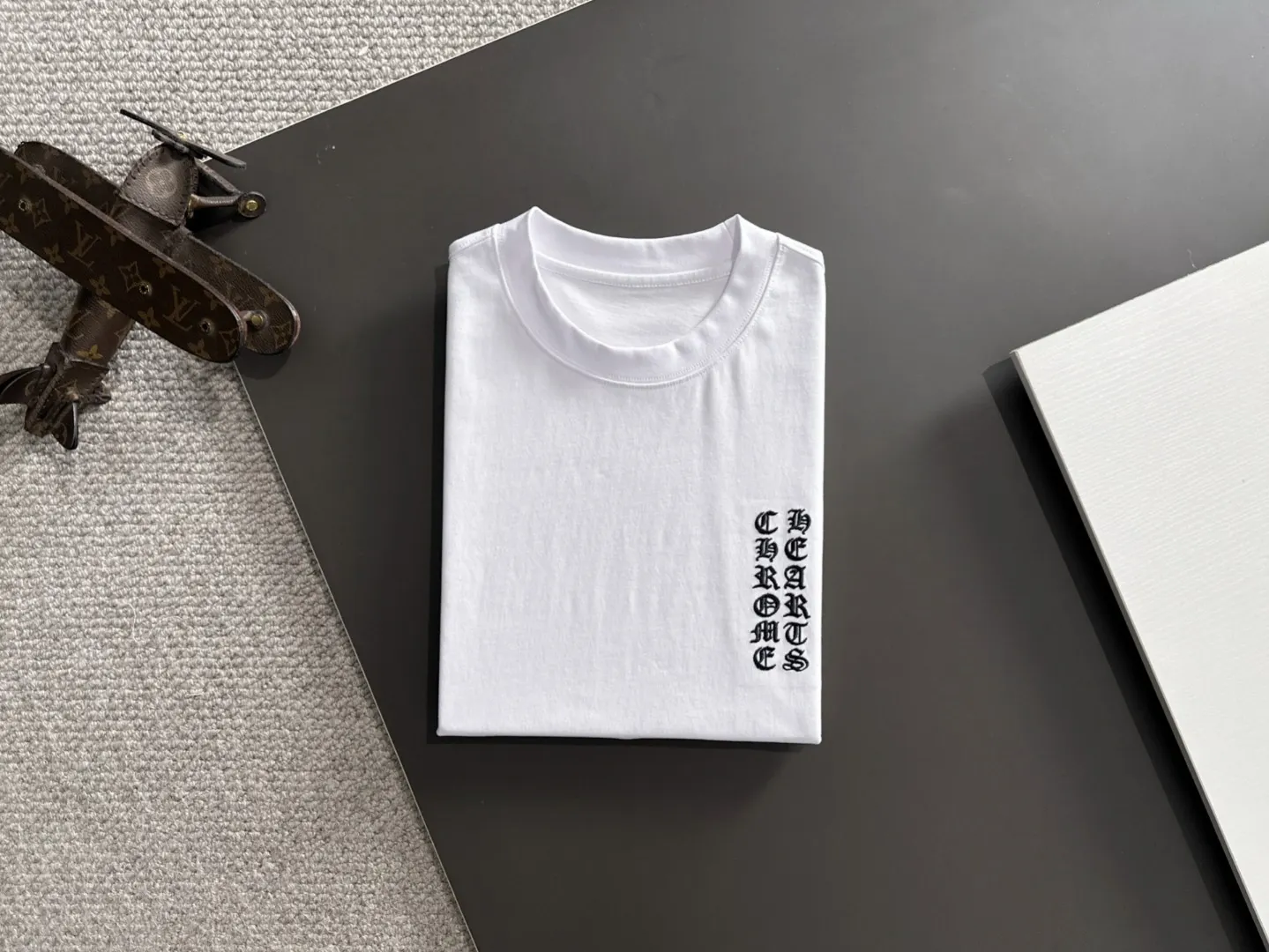 Logo Print Cotton Jersey T-Shirt D18013155 — view 8