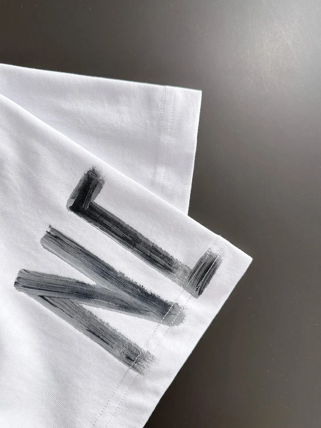 Logo Print Cotton Jersey T-Shirt D18013161 — view 3