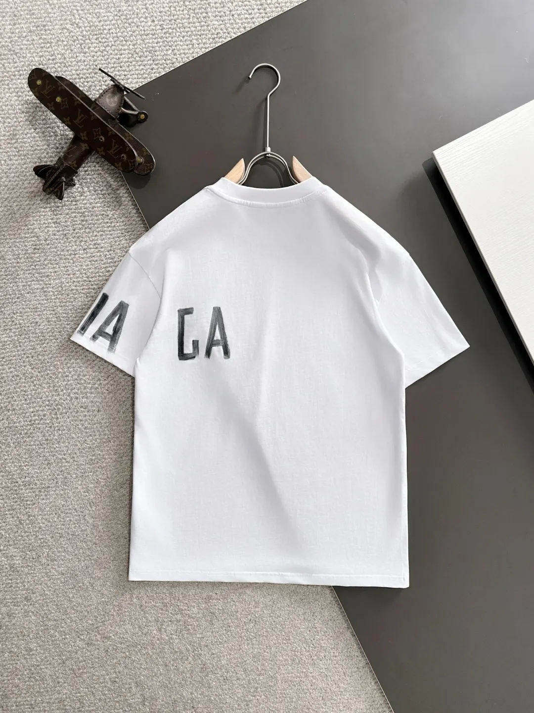 Logo Print Cotton Jersey T-Shirt D18013161 — view 9