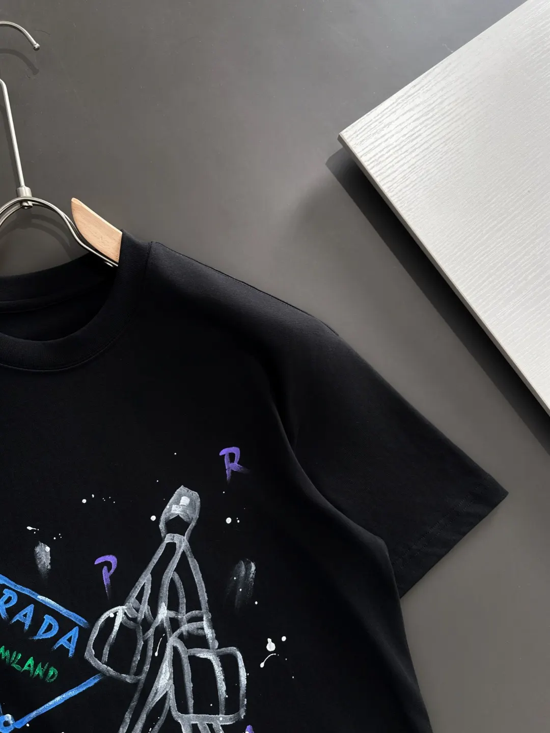 Prada Graphic Print Cotton T-Shirt D18013156 — view 2