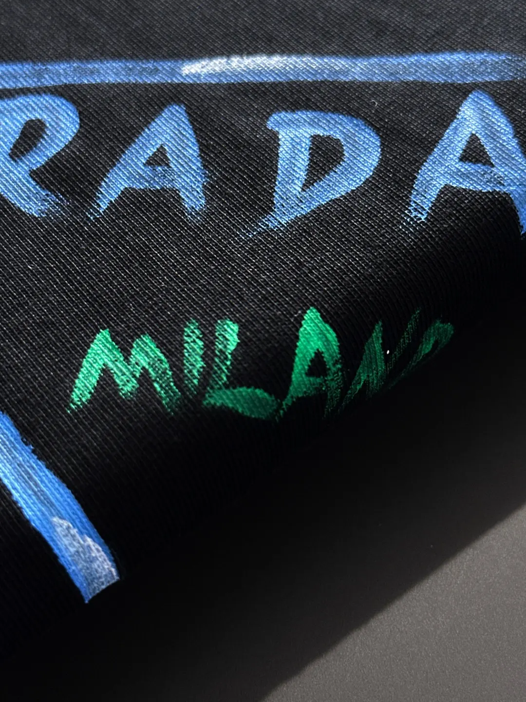 Prada Graphic Print Cotton T-Shirt D18013156 — view 4
