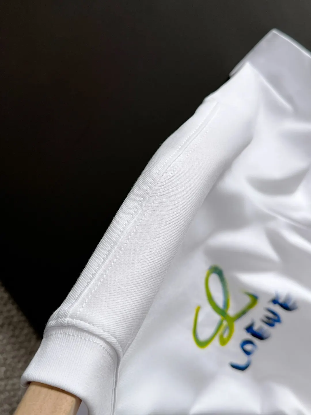Logo Embroidered Cotton T-Shirt D18013159 — view 4