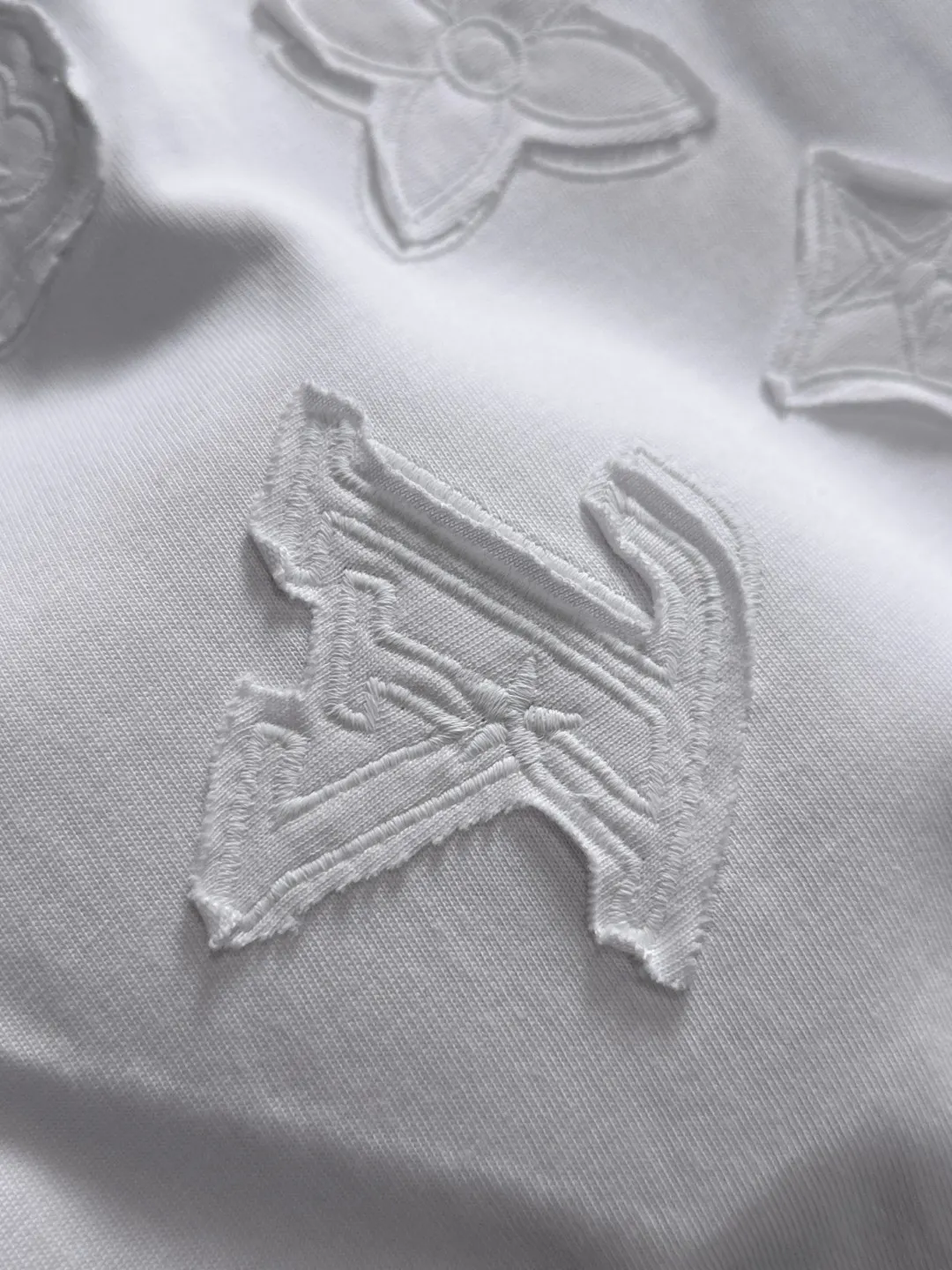 Embossed Monogram Cotton T-Shirt D18013151 — view 5