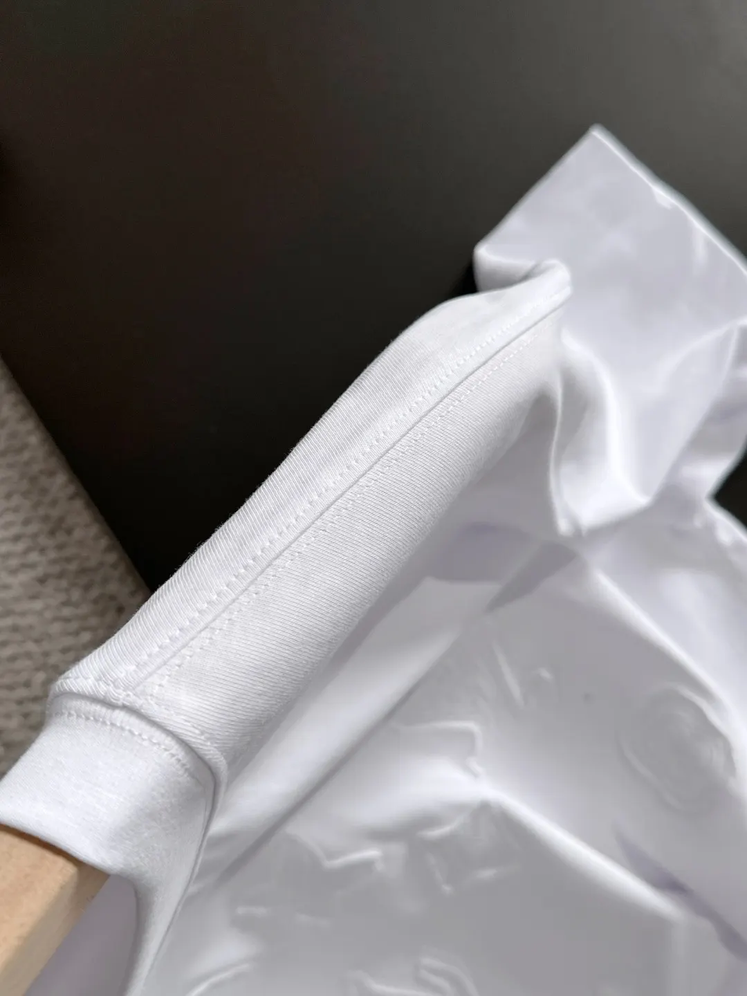 Embossed Monogram Cotton T-Shirt D18013151 — view 6