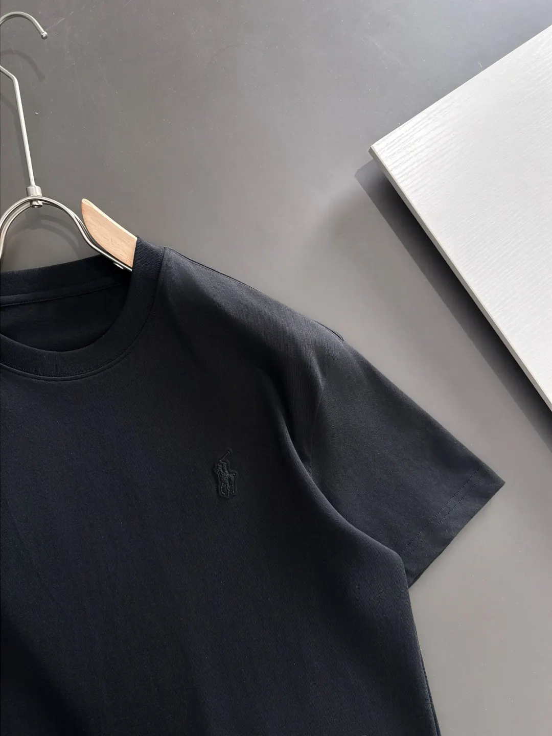 Embroidered Logo Cotton T-Shirt D18013146 — view 2