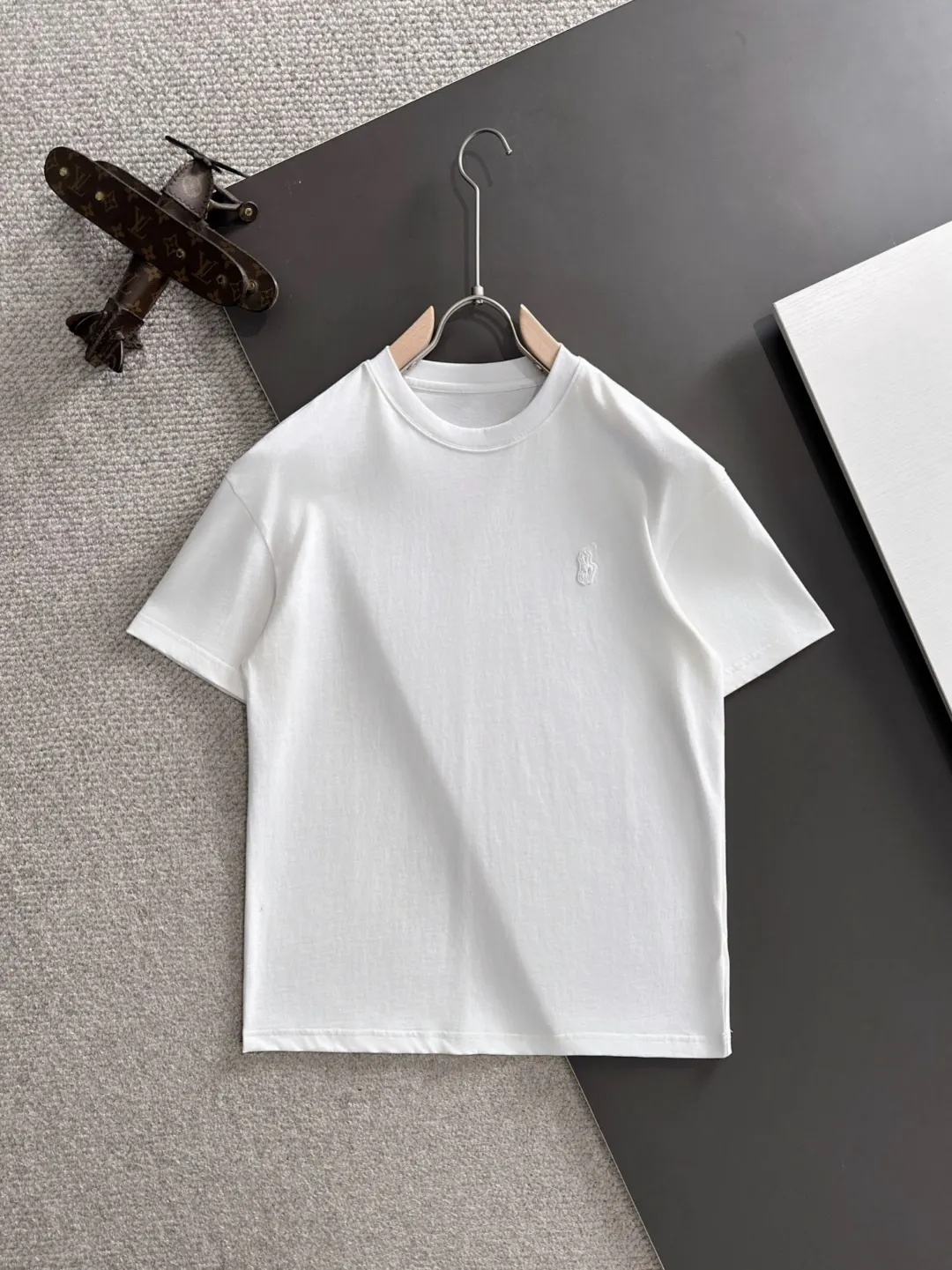Embroidered Logo Cotton T-Shirt D18013147