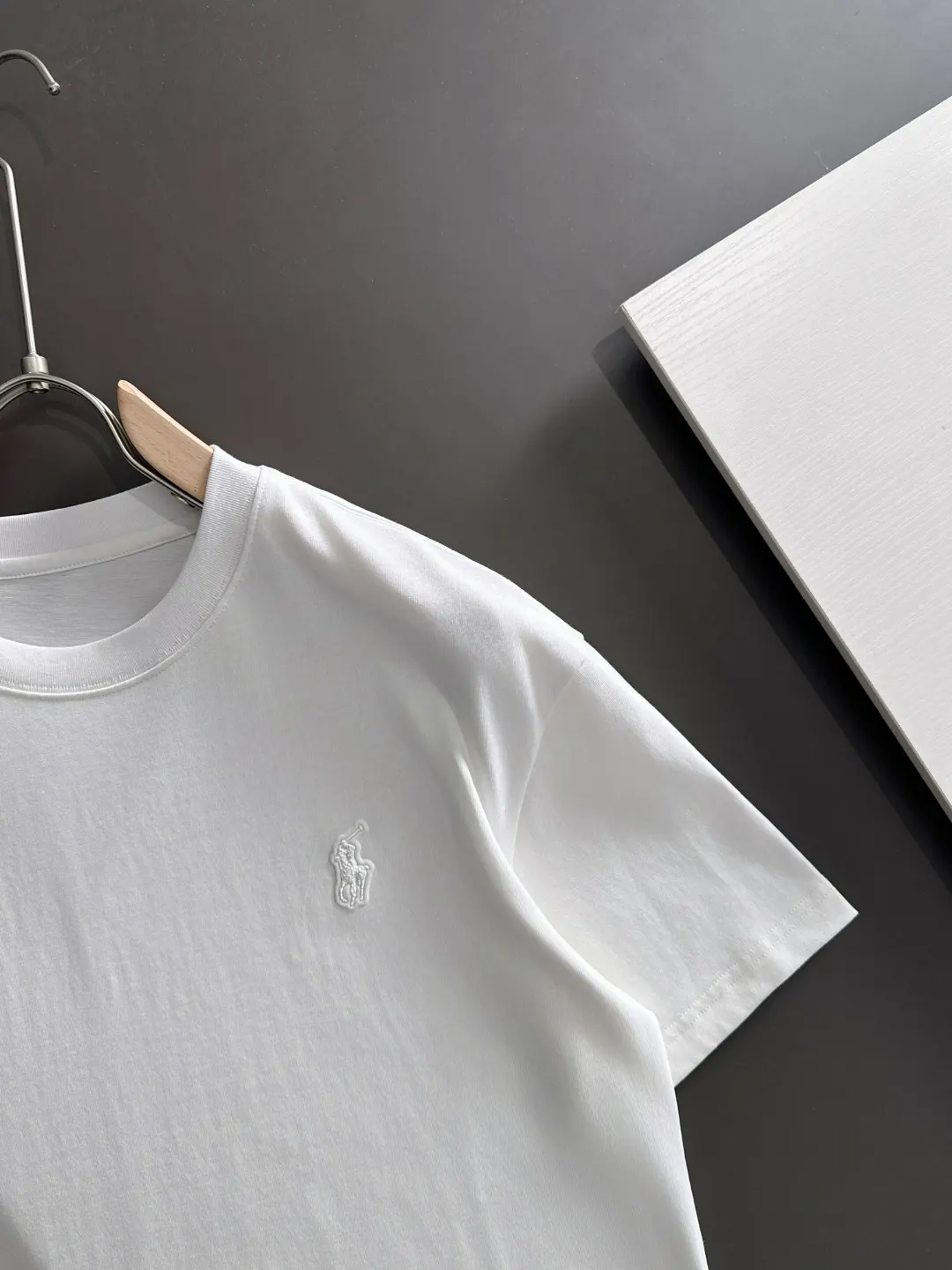 Embroidered Logo Cotton T-Shirt D18013147 — view 2