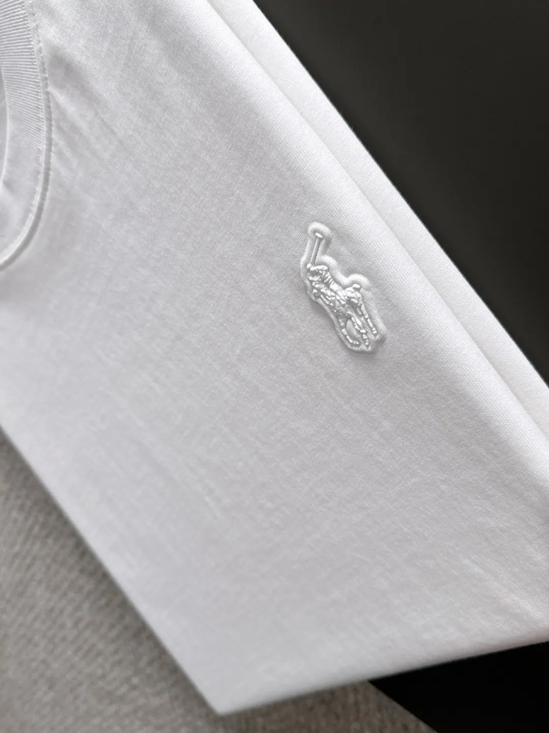 Embroidered Logo Cotton T-Shirt D18013147 — view 7