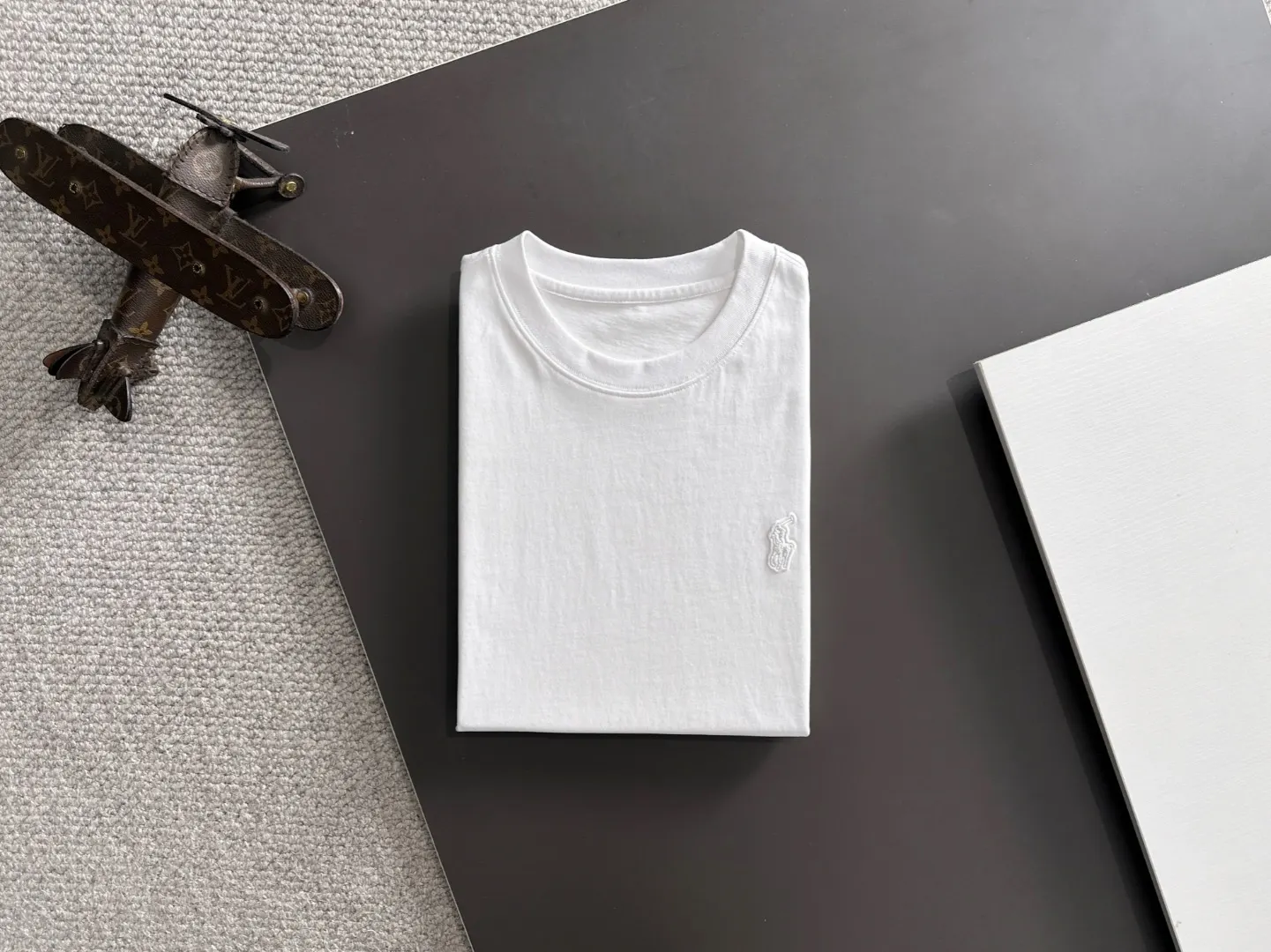 Embroidered Logo Cotton T-Shirt D18013147 — view 8