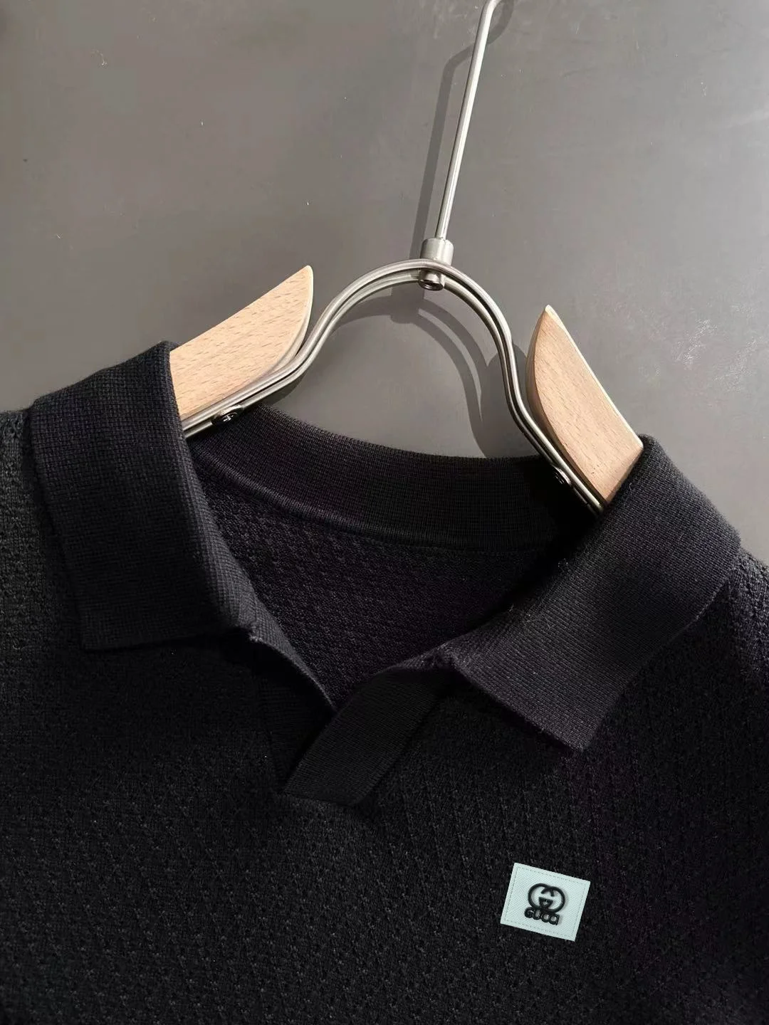 Textured Knit Polo Shirt D20014864 — view 3