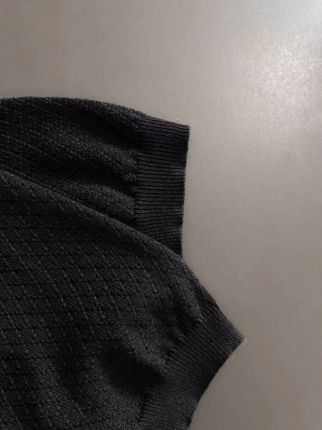 Textured Knit Polo Shirt D20014777 — view 5
