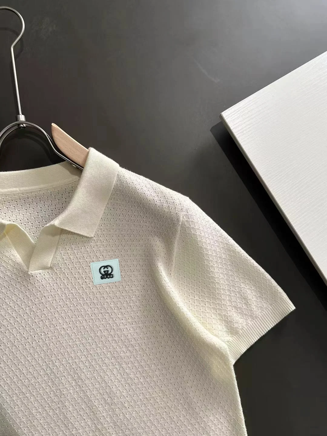 Textured Knit Polo Shirt D20014865 — view 2
