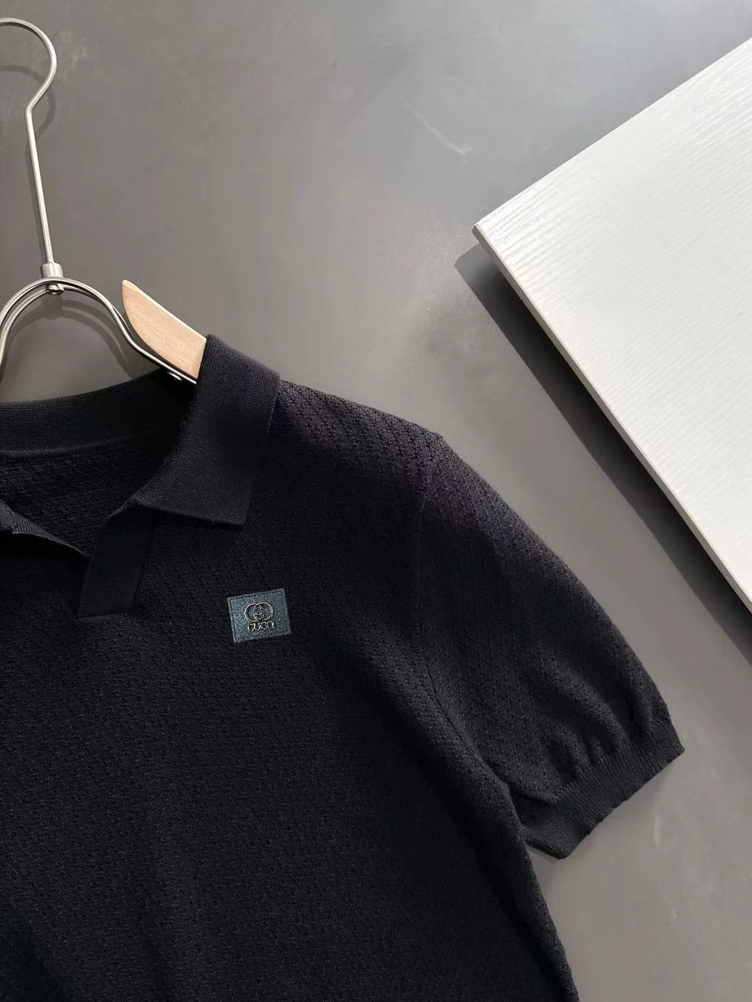 Textured Knit Polo Shirt D20014866 — view 2