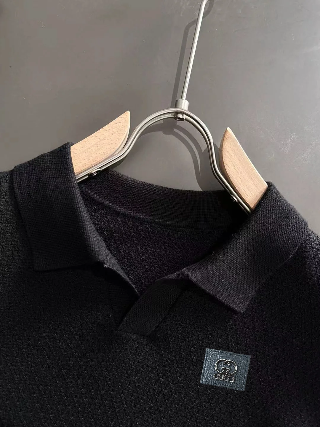 Textured Knit Polo Shirt D20014866 — view 3