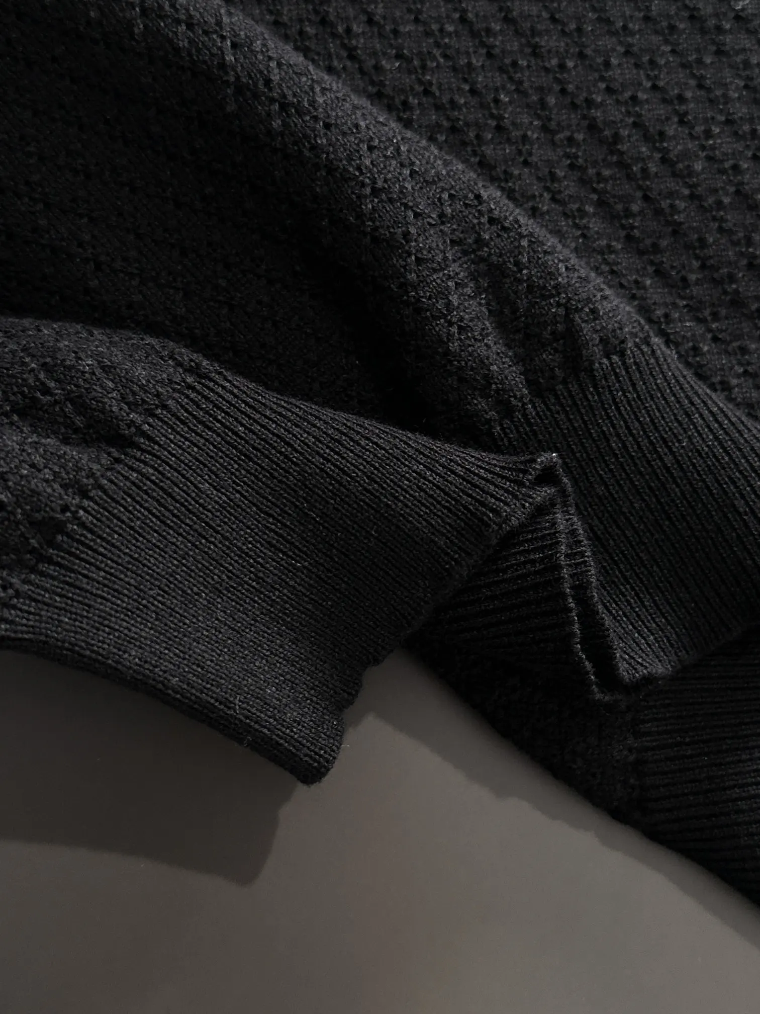 Textured Knit Polo Shirt D20014866 — view 6