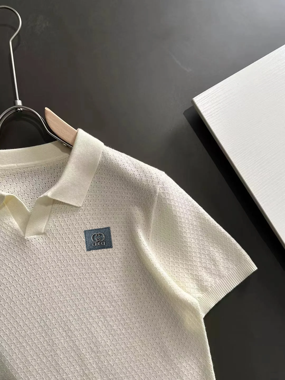 Textured Knit Polo Shirt D20014867 — view 2