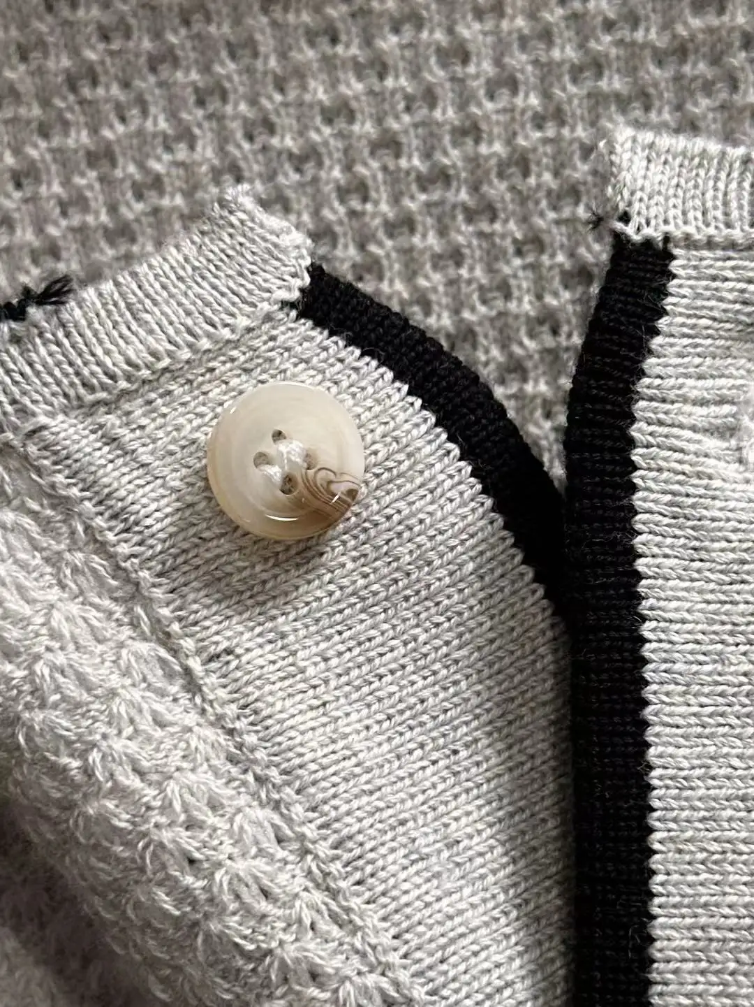 Half-Zip Knit Henley T-Shirt D20014921 — view 4