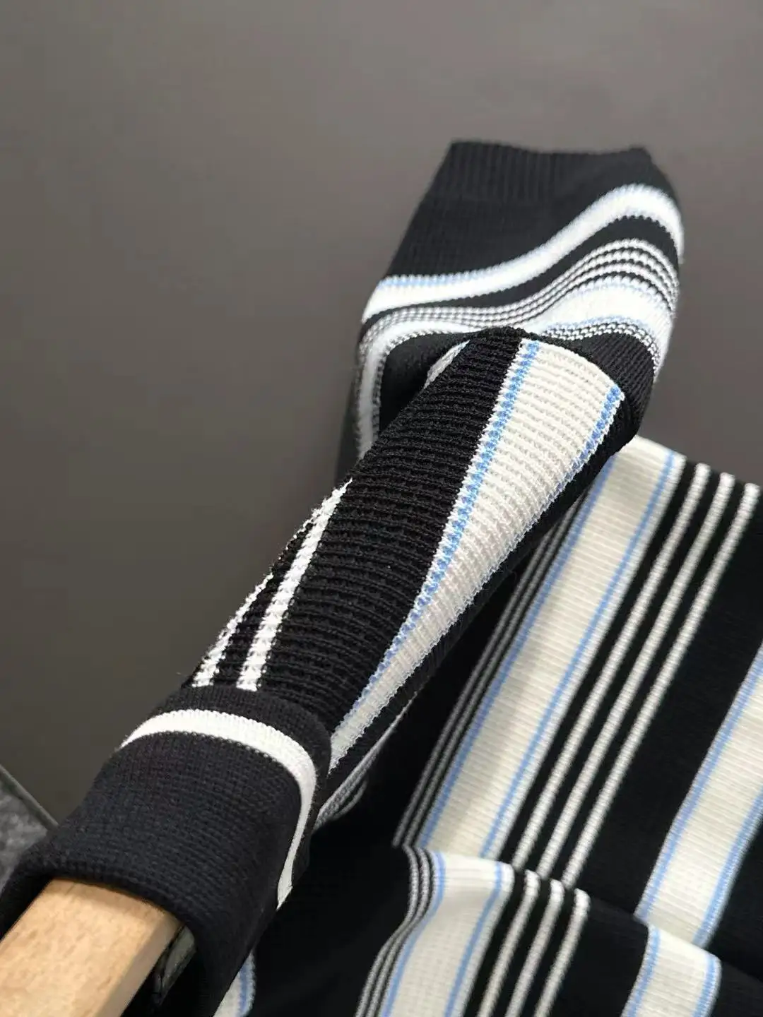 Striped Knit Polo Shirt D20014762 — view 4