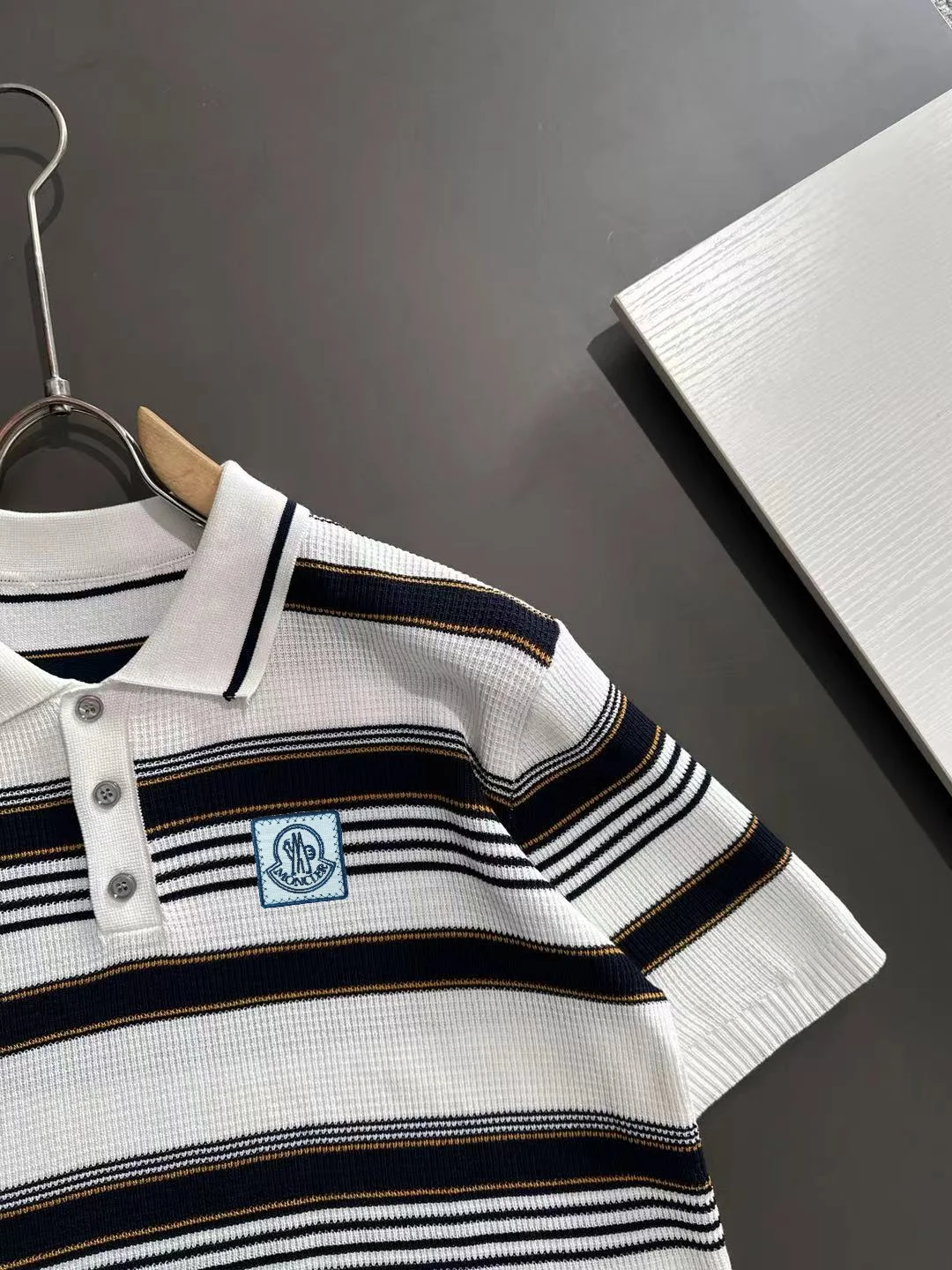 Striped Knit Polo Shirt D20014838 — view 2