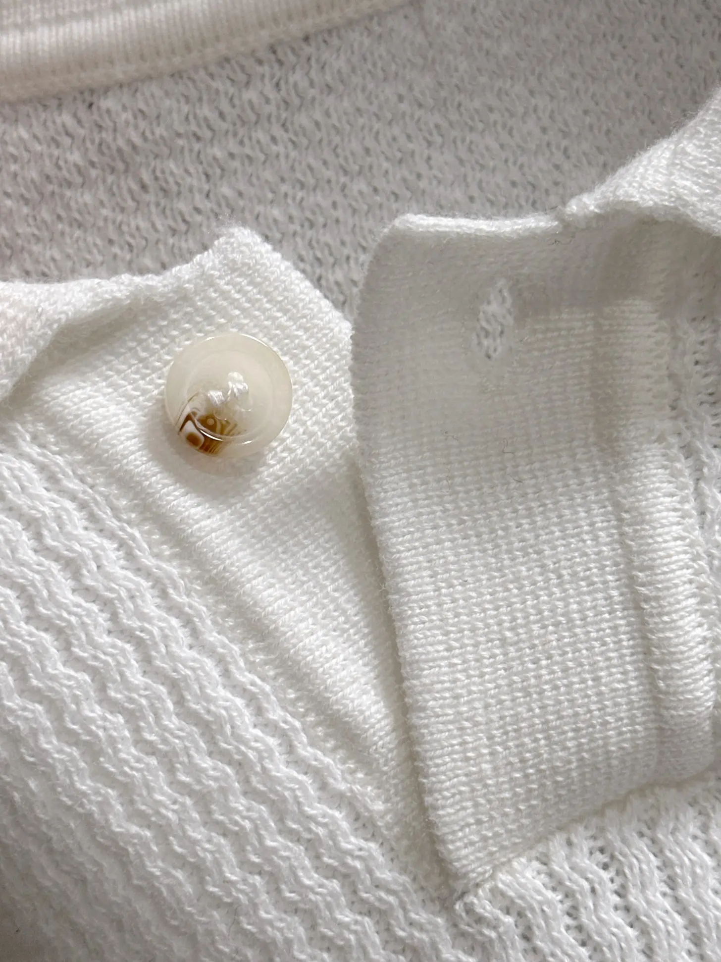 Slim-Fit Waffle-Knit Polo Shirt D20014808 — view 4