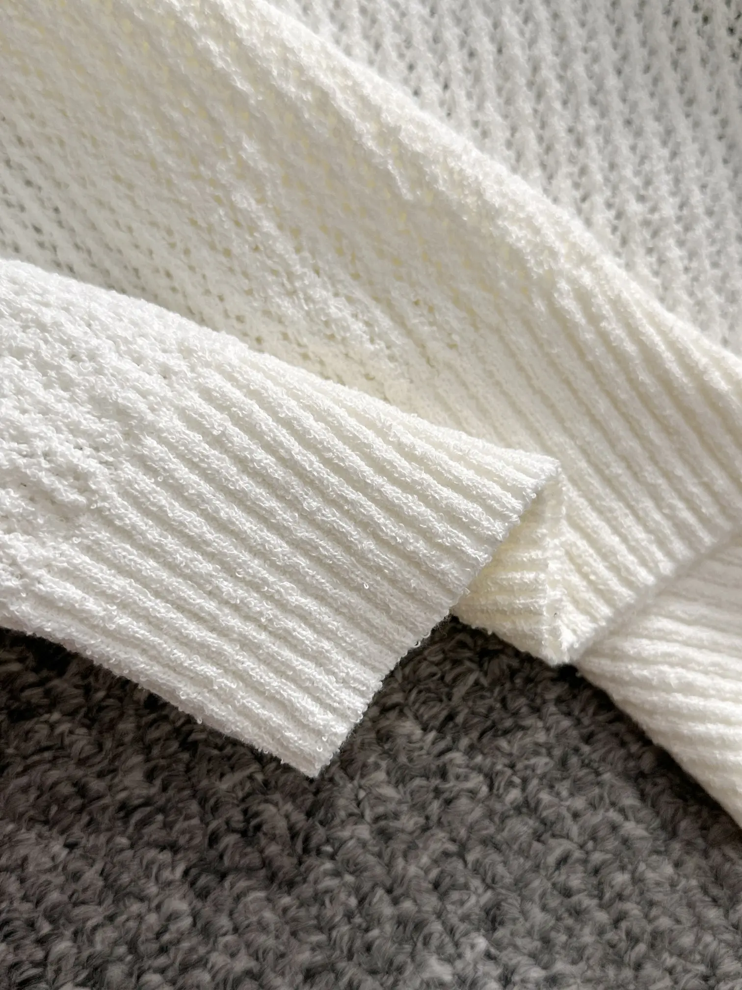 Open-Knit Mesh Polo Shirt D21013175 — view 6