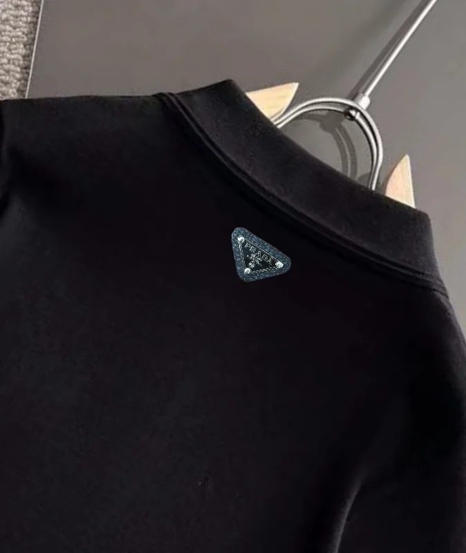 Logo-Embroidered Silk-Blend Knit Polo Shirt D21013164 — view 7
