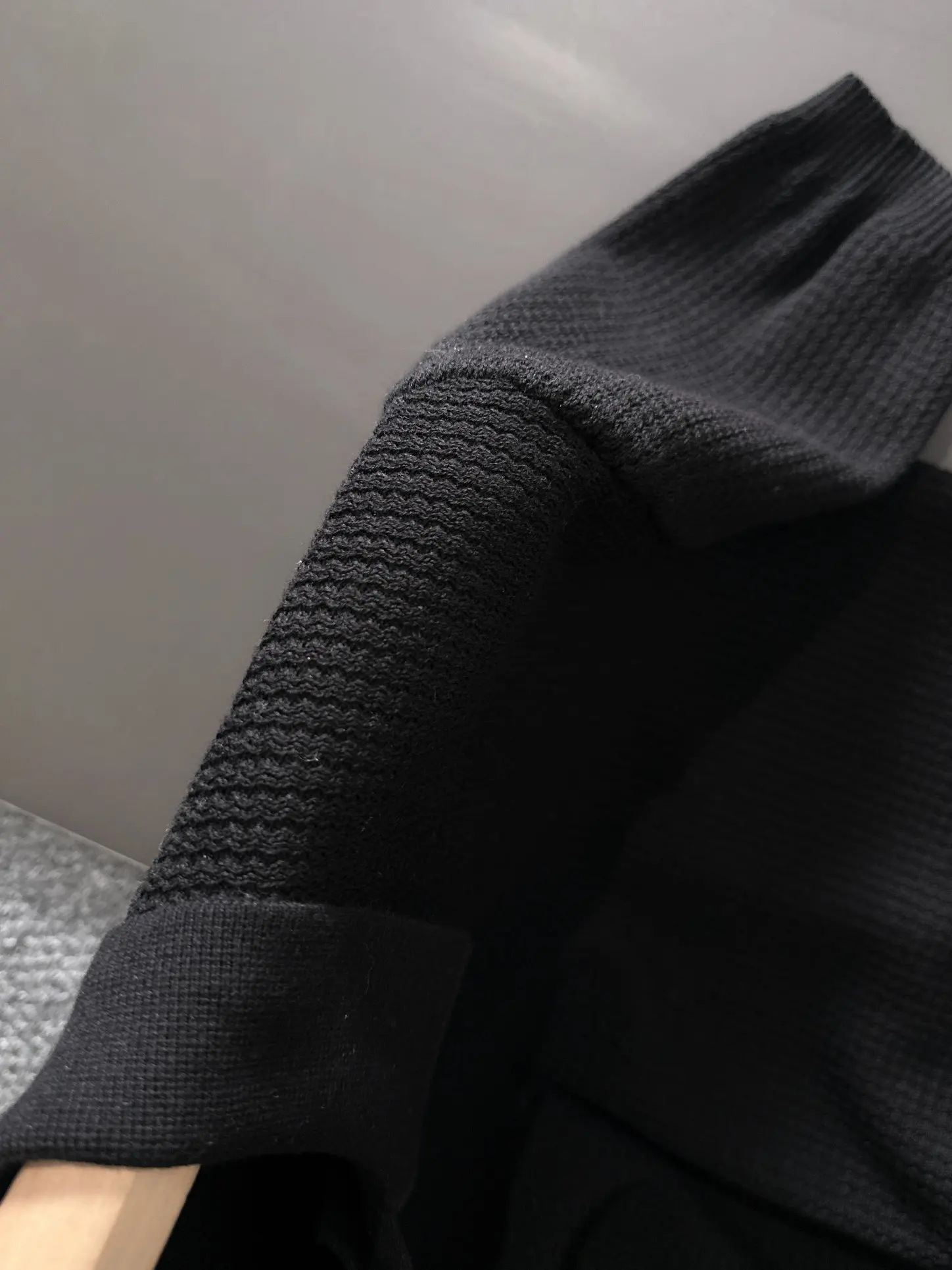 Waffle-Knit Cotton-Blend Polo Shirt D21013191 — view 5
