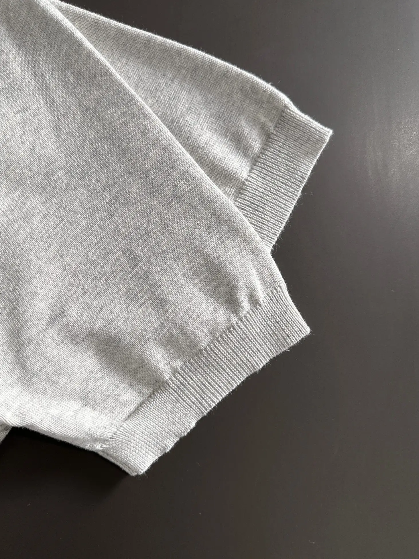 Contrast Stitch Knit Polo Shirt D21013173 — view 6