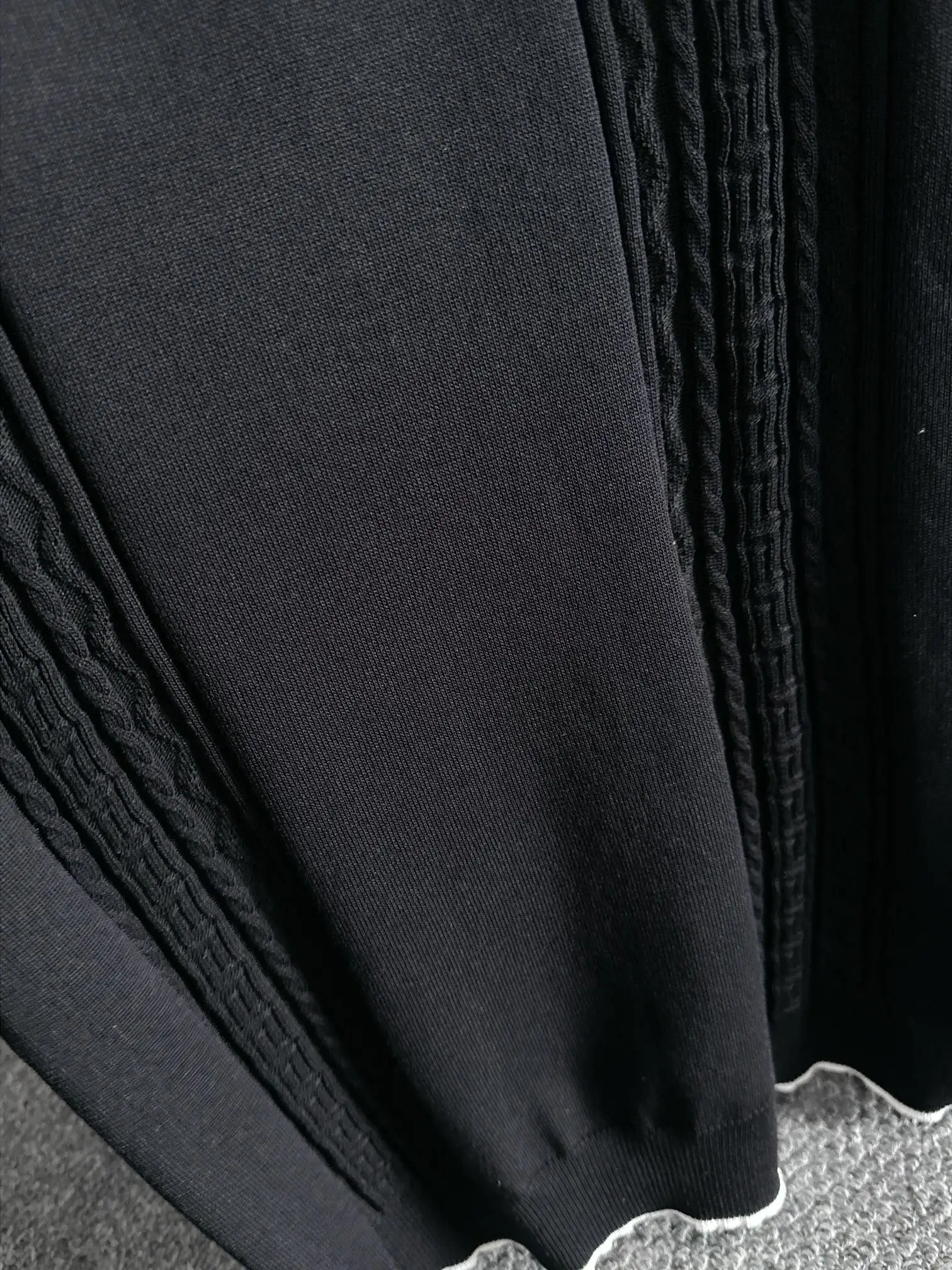 Cable-Knit Quarter-Zip Polo Shirt D21013195 — view 6