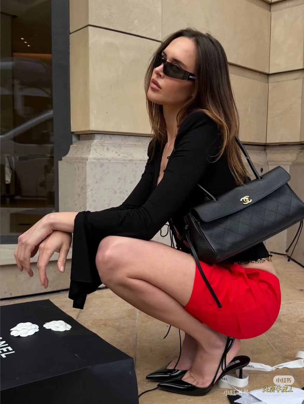 Chanel 26S Leather Baguette Bag D41017834 — view 3