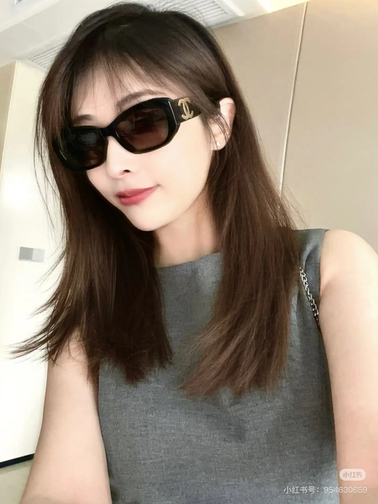 Chanel Square-Frame Sunglasses D20018520