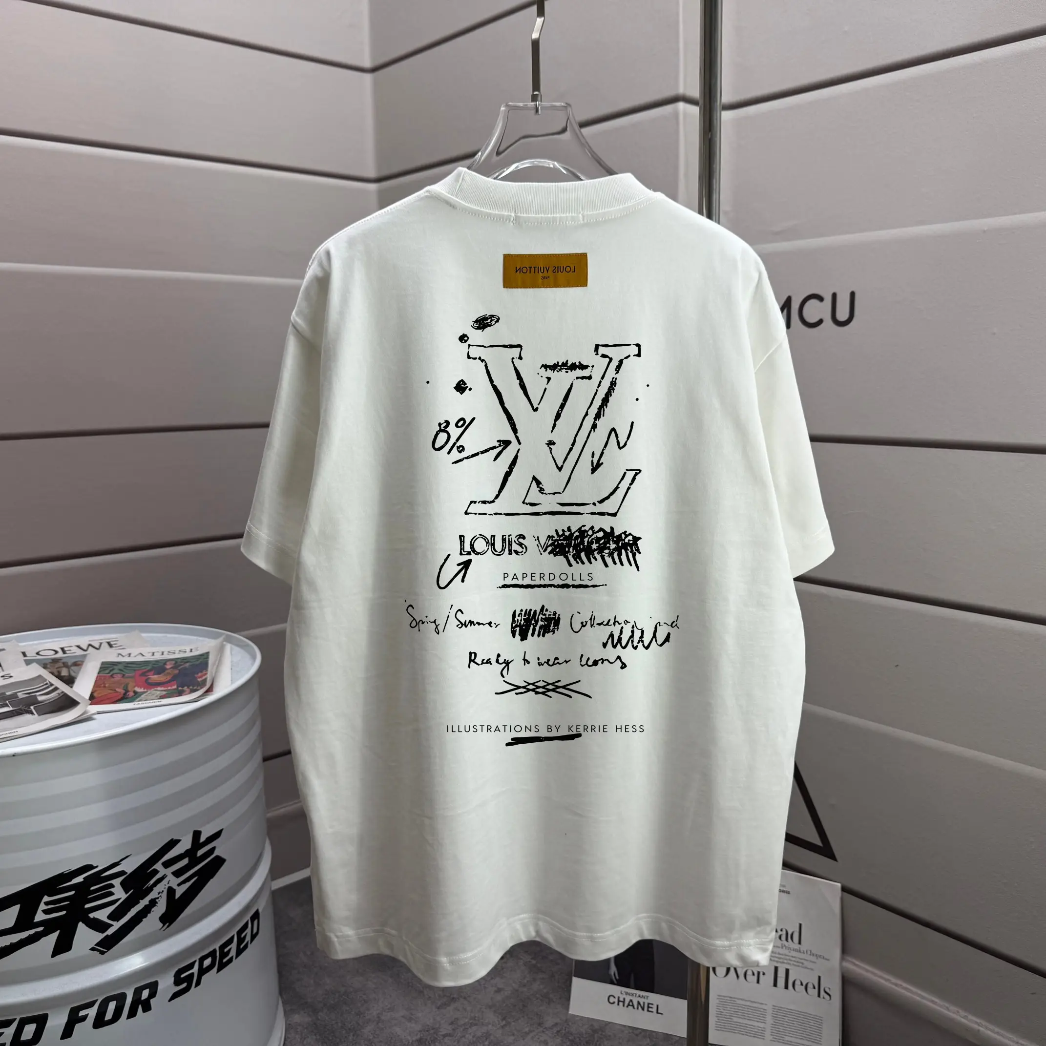 Logo Graphic Print Cotton T-Shirt D13012181