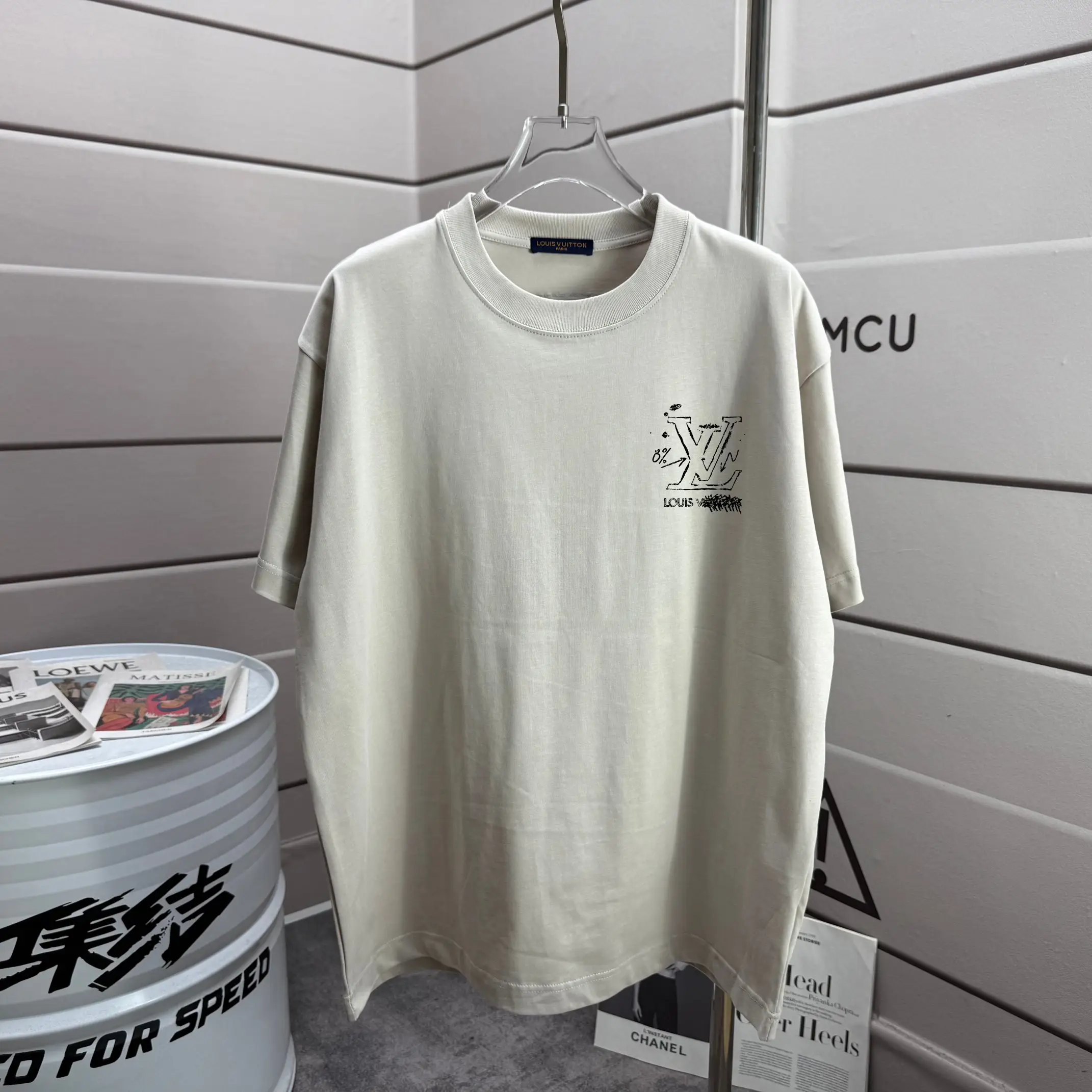 Graphic Print Cotton Jersey T-Shirt D13012184 — view 2