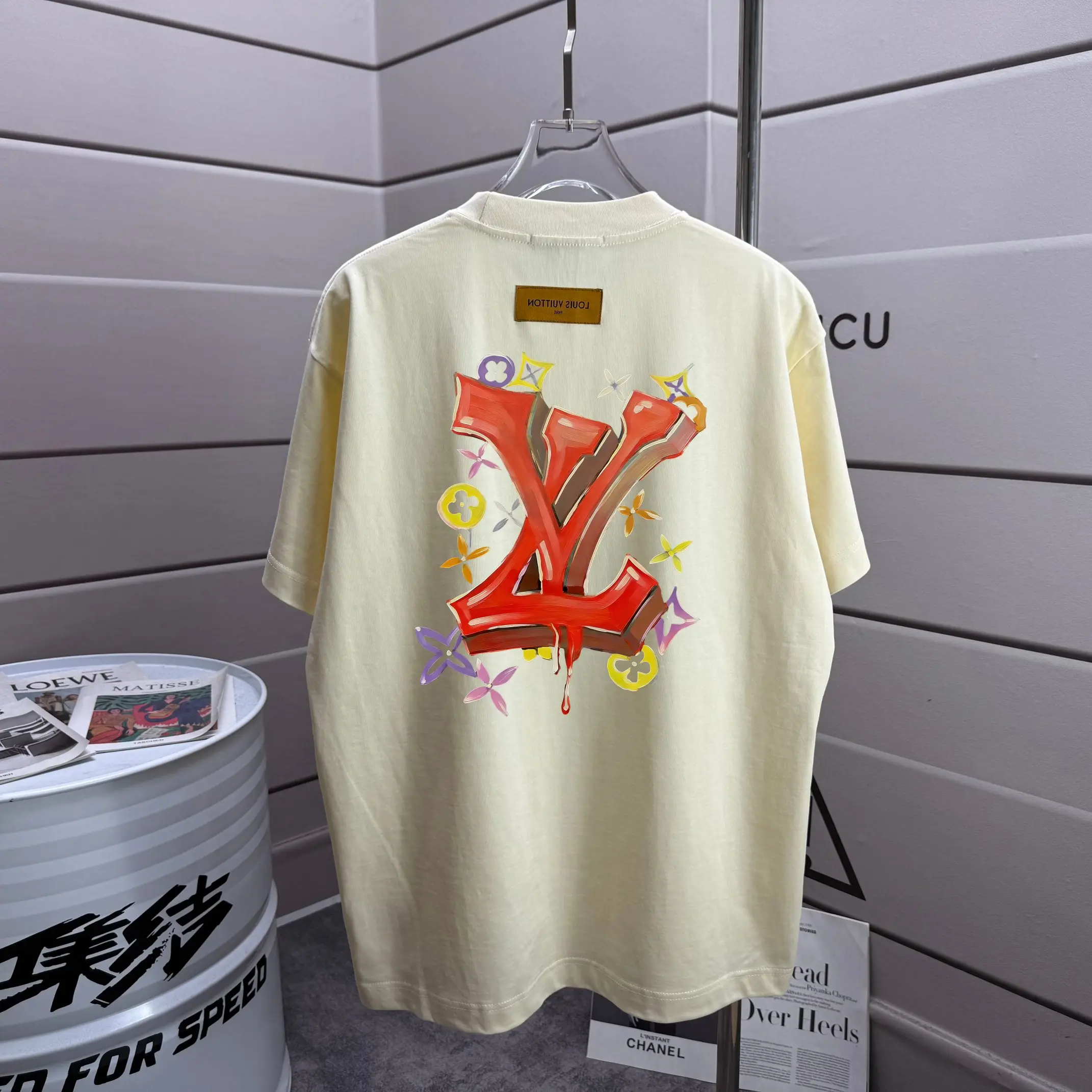 Graphic Logo Print Cotton T-Shirt D13012179
