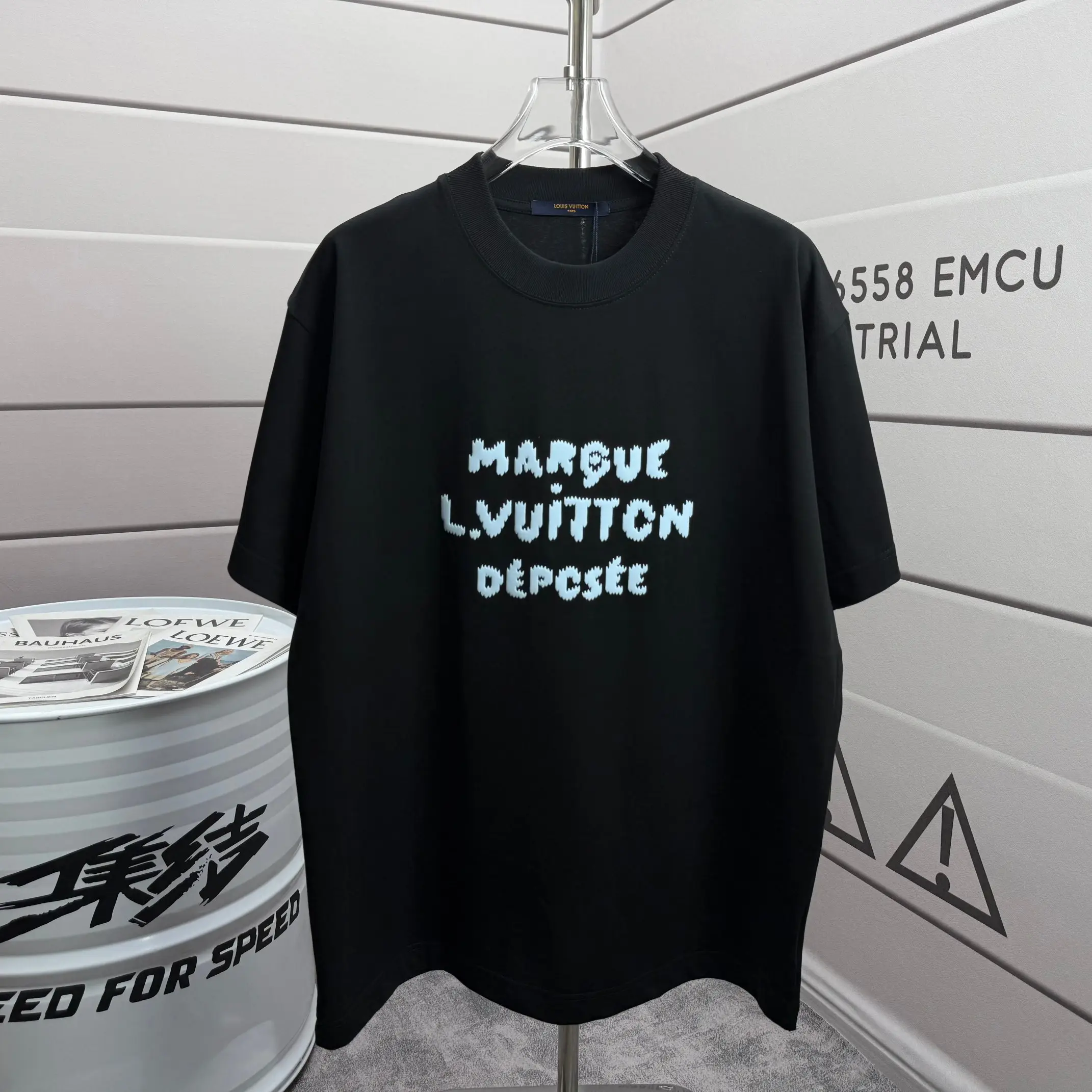 Logo Print Cotton Jersey T-Shirt D13515171