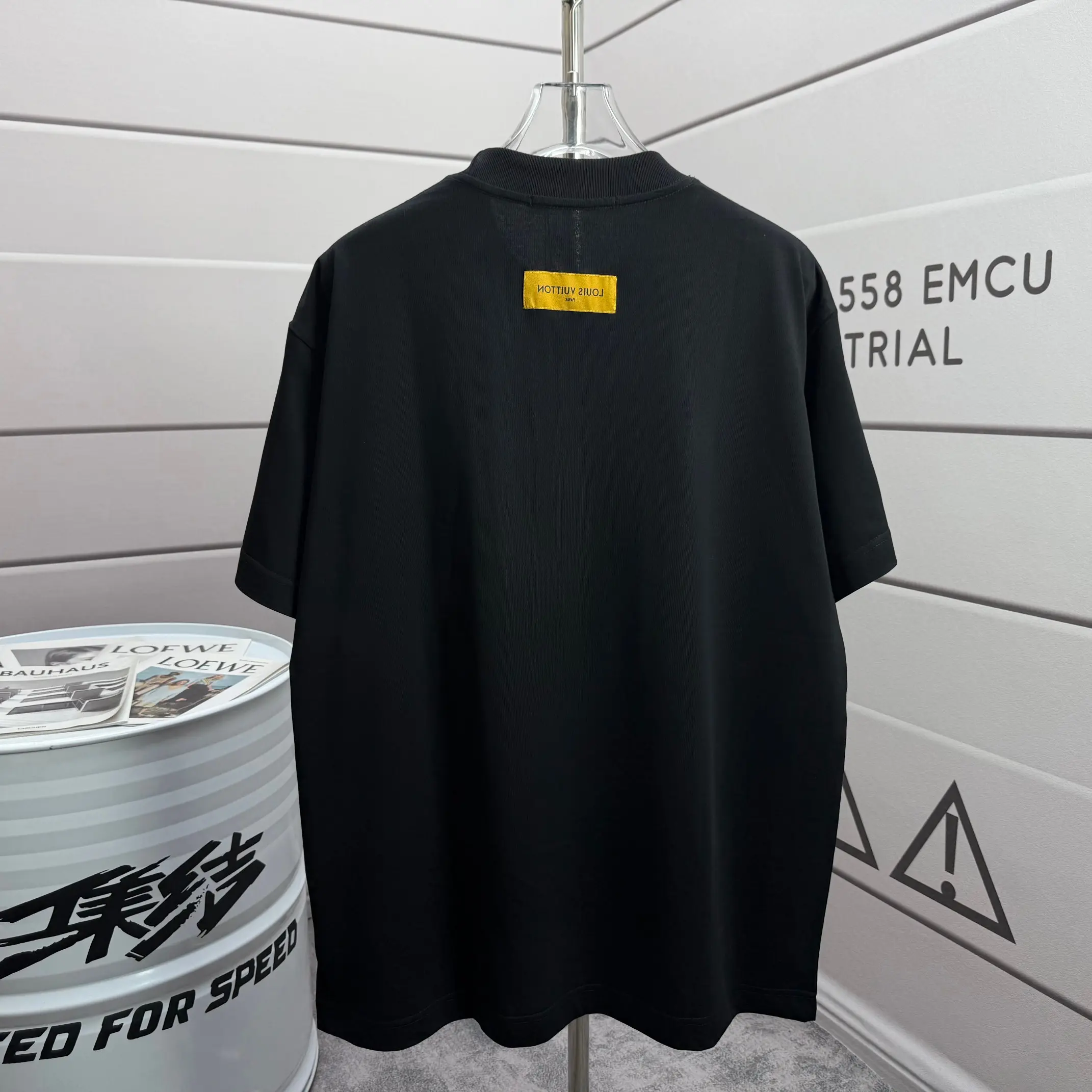 Logo Print Cotton Jersey T-Shirt D13515171 — view 2