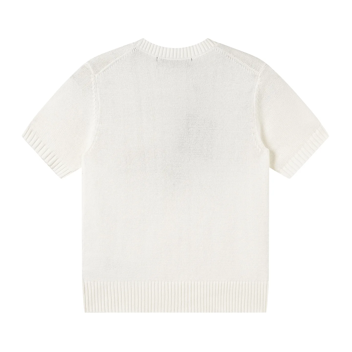 Monogram Embroidered Wool-Blend Knit Top D15520348 — view 3