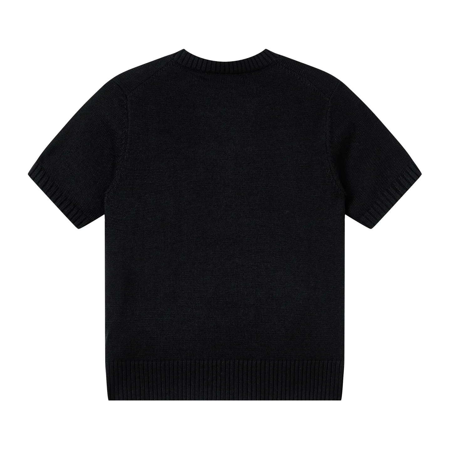 Monogram Embroidered Wool Knit Top D15520347 — view 3