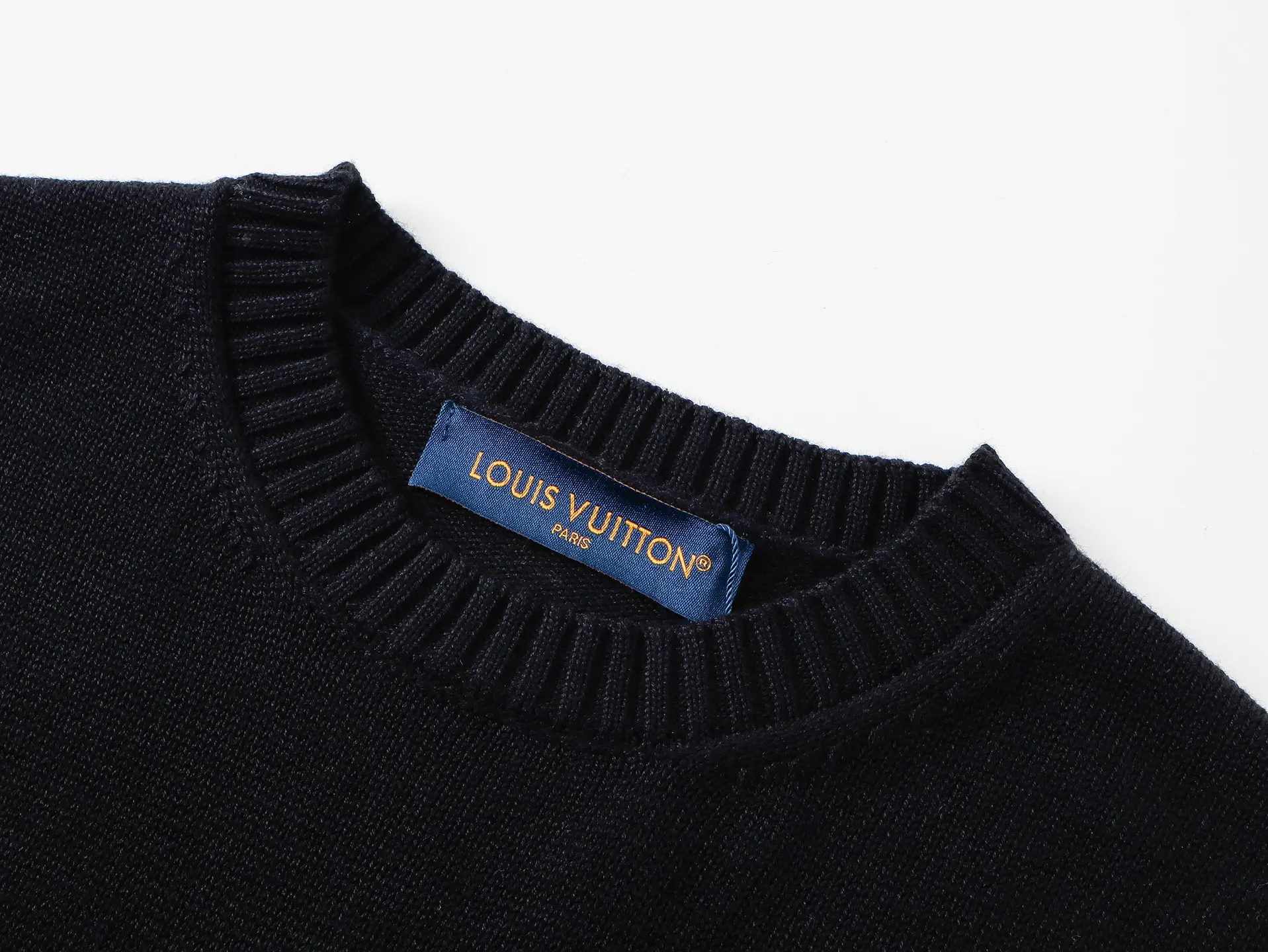 Monogram Embroidered Wool Knit Top D15520347 — view 4