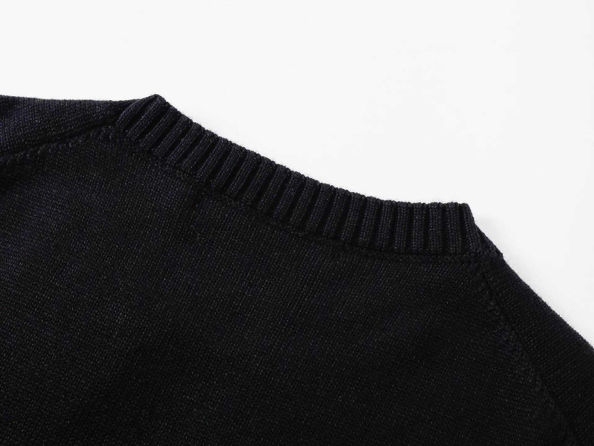 Monogram Embroidered Wool Knit Top D15520347 — view 5