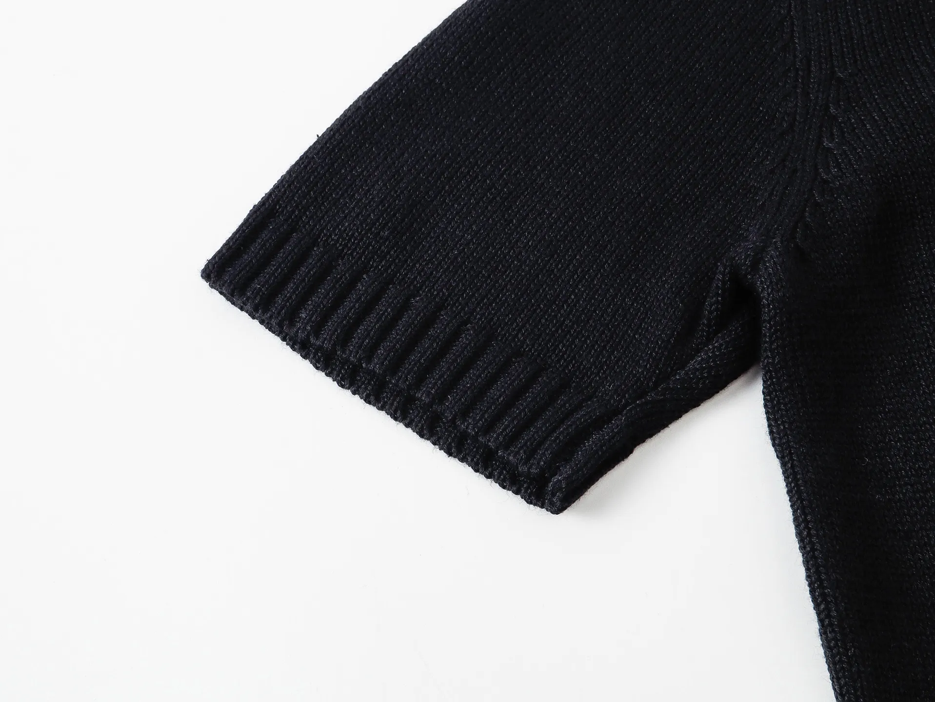 Monogram Embroidered Wool Knit Top D15520347 — view 8