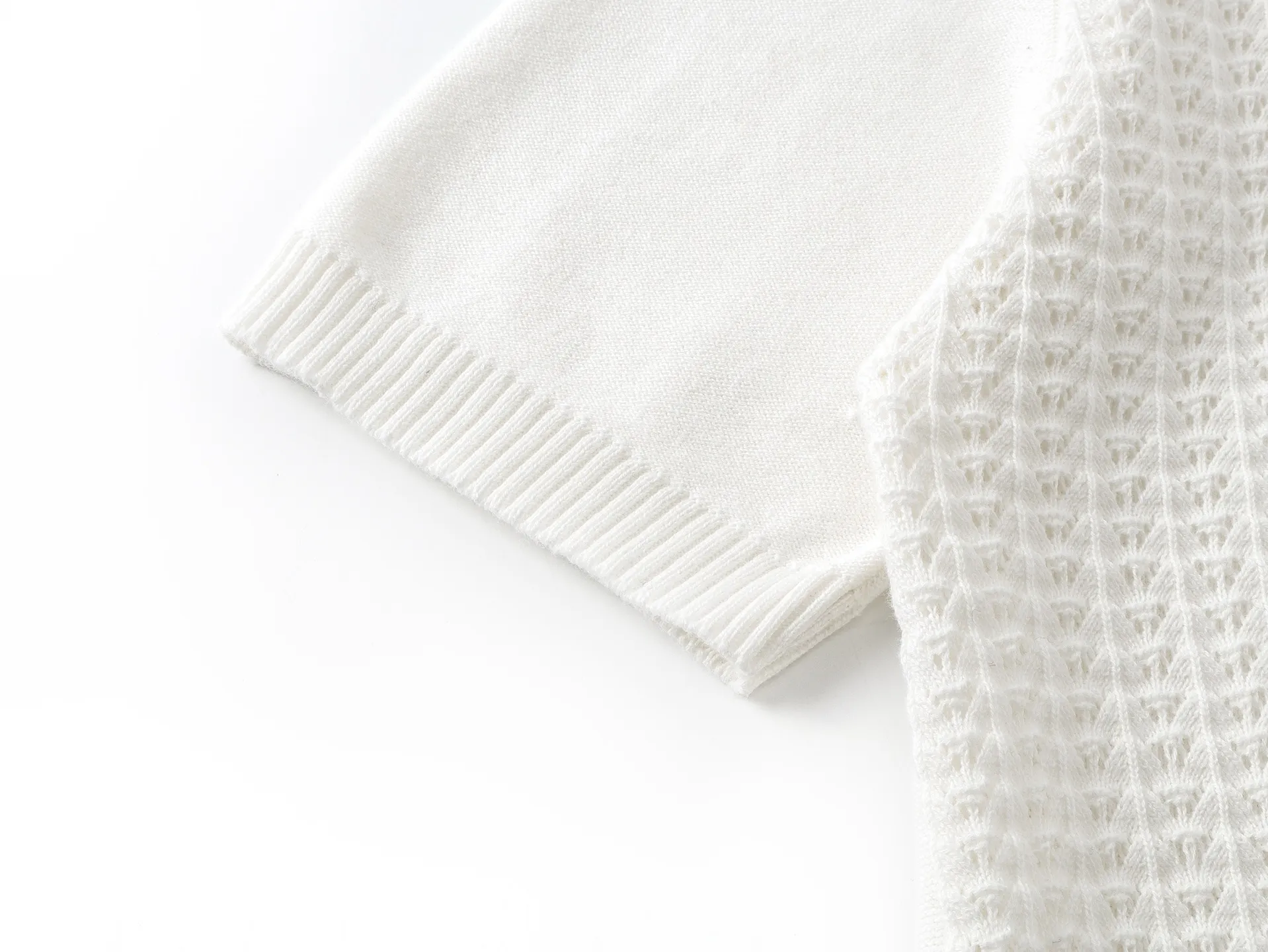 Open-Knit Cotton Polo Shirt D16020346 — view 7