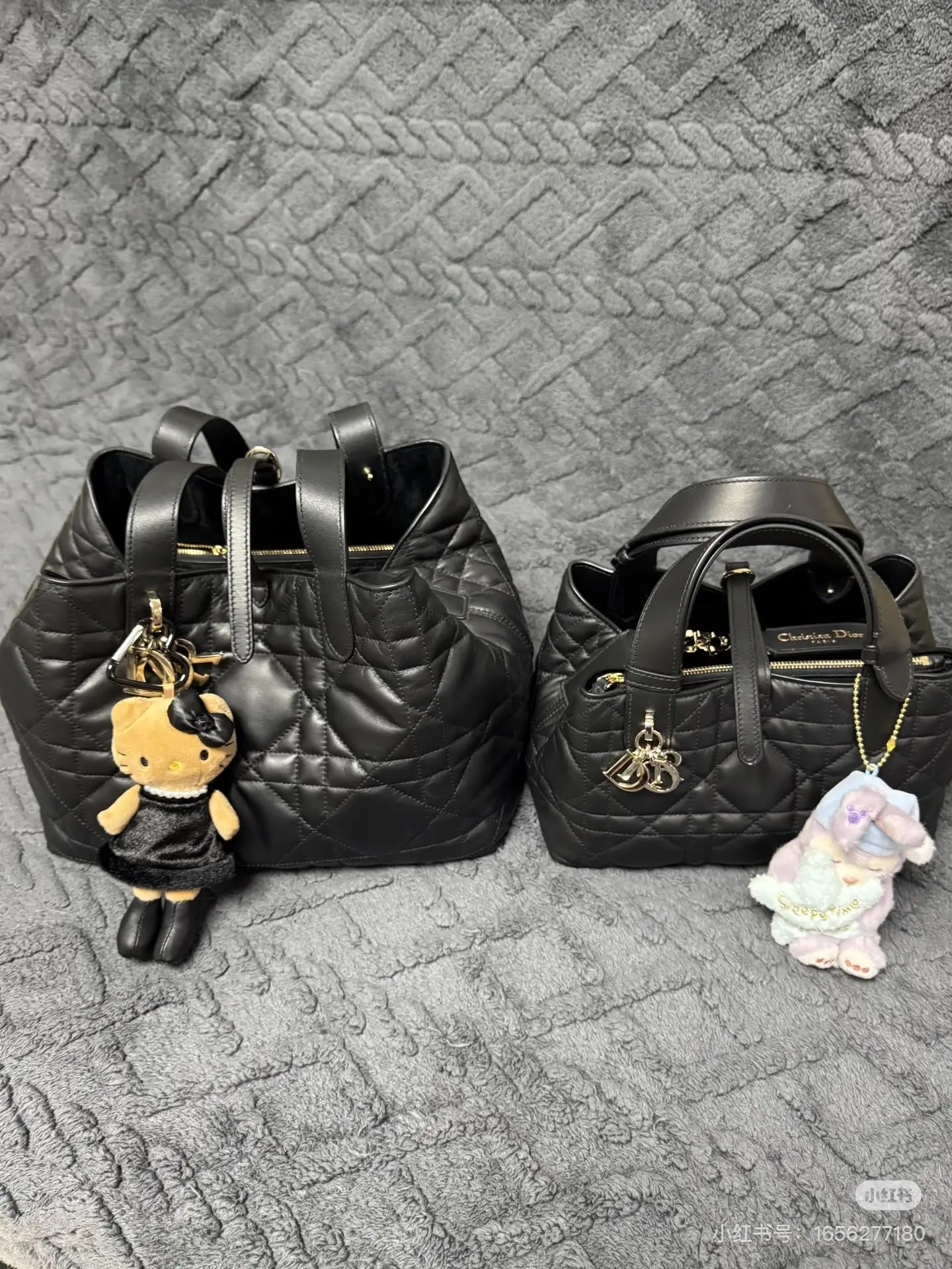Quilted Leather Top-Handle Bag D79017763 — view 11