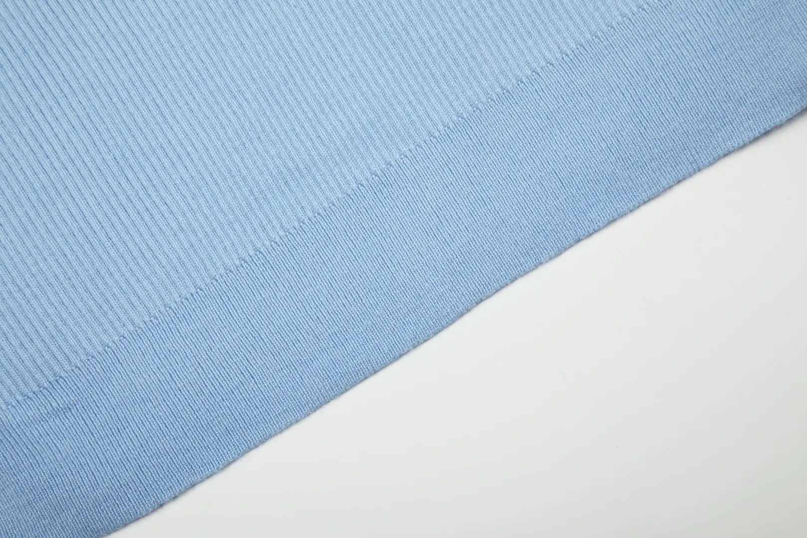 Ribbed Wool-Blend Polo Sweater D17021666 — view 6