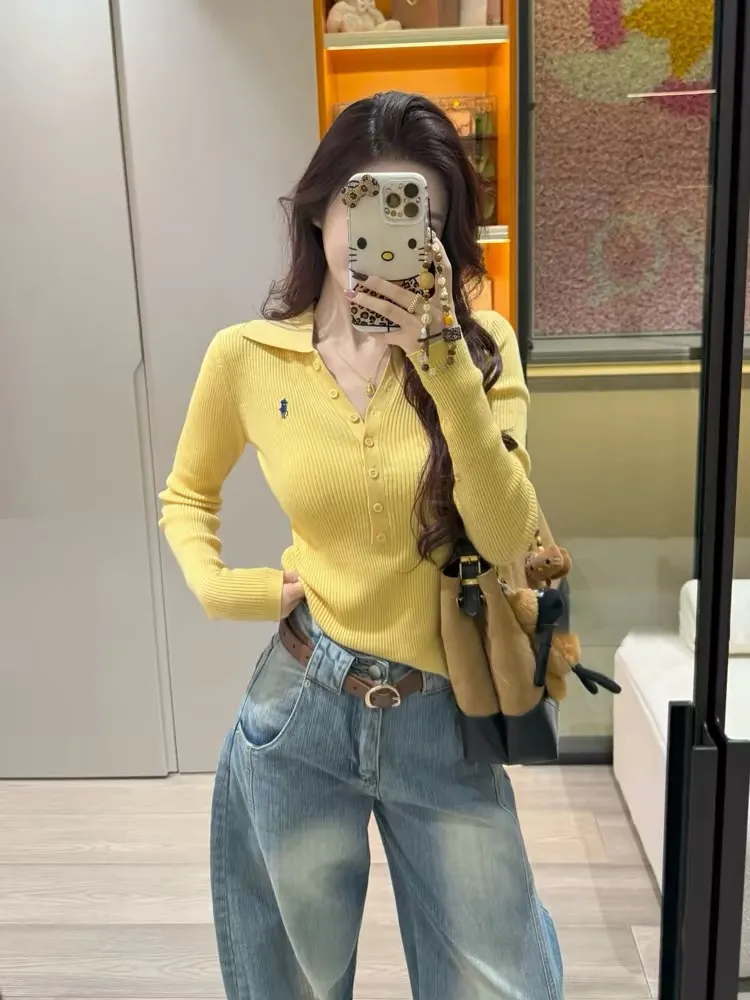 Slim-Fit Wool-Blend Polo Sweater D17021657
