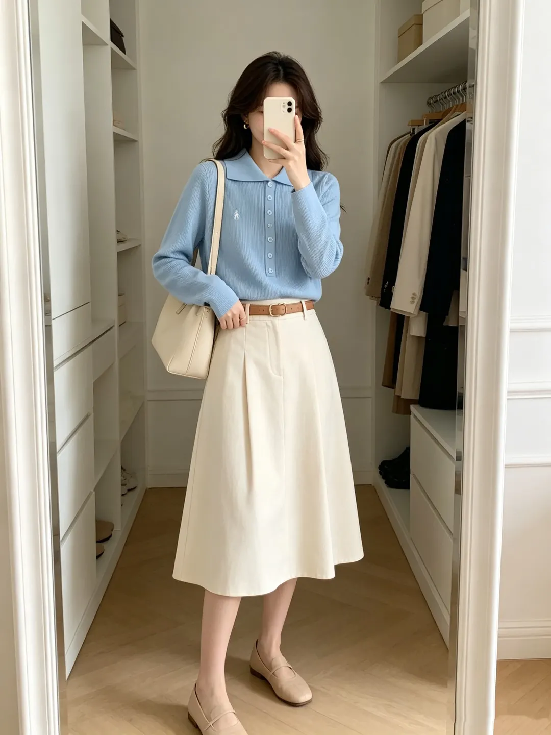 Slim-Fit Wool-Blend Polo Sweater D17021657 — view 6
