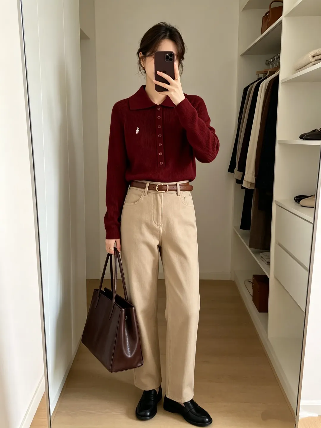 Slim-Fit Wool-Blend Polo Sweater D17021657 — view 7