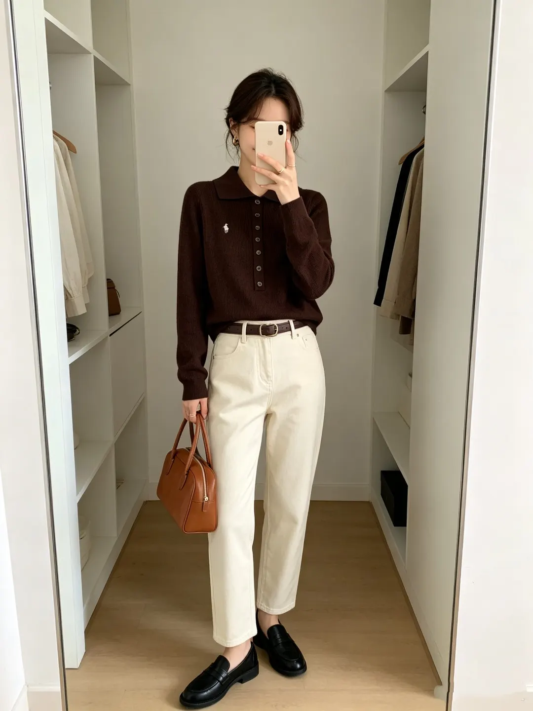 Slim-Fit Wool-Blend Polo Sweater D17021657 — view 9