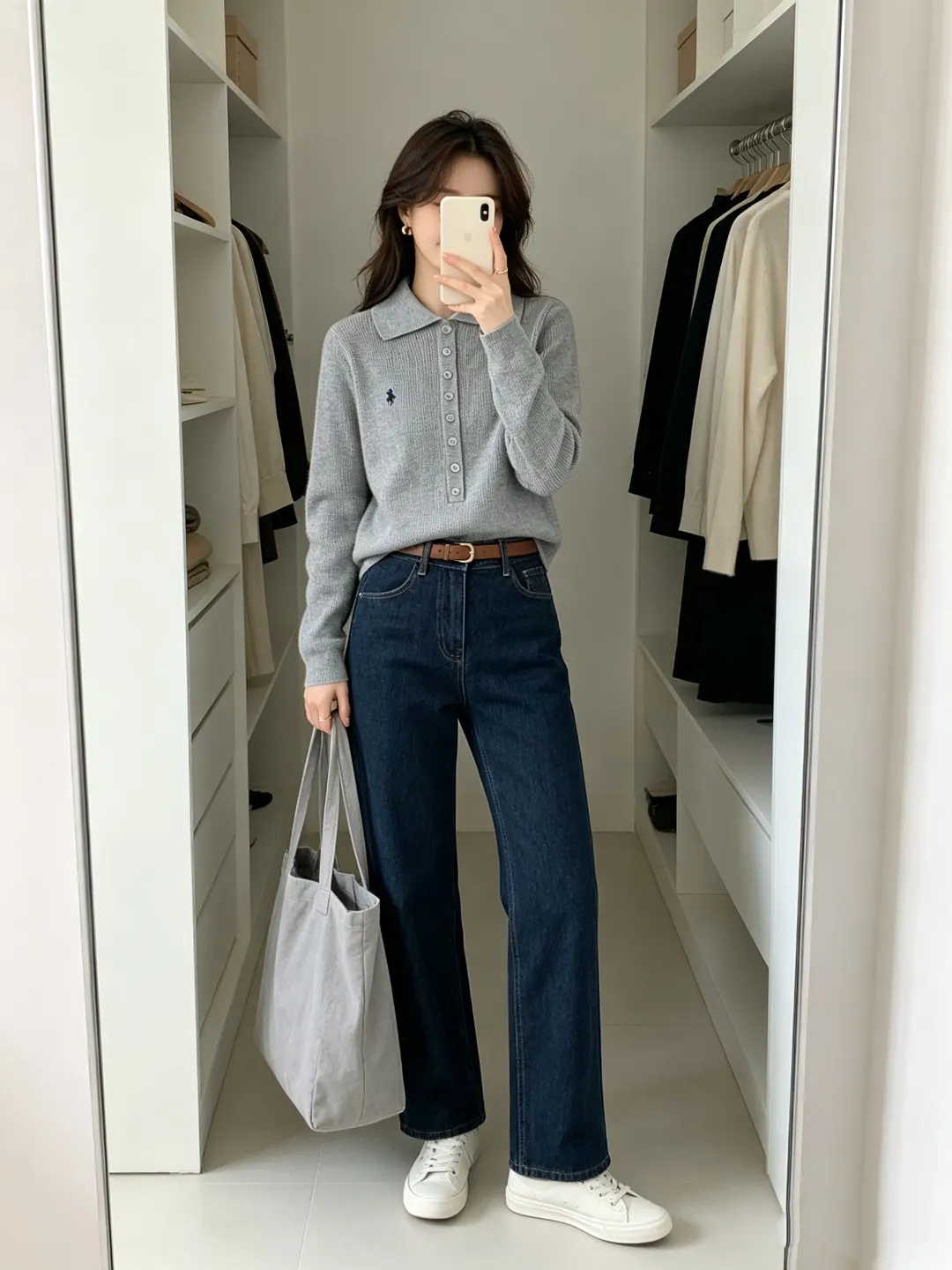 Slim-Fit Wool-Blend Polo Sweater D17021657 — view 13