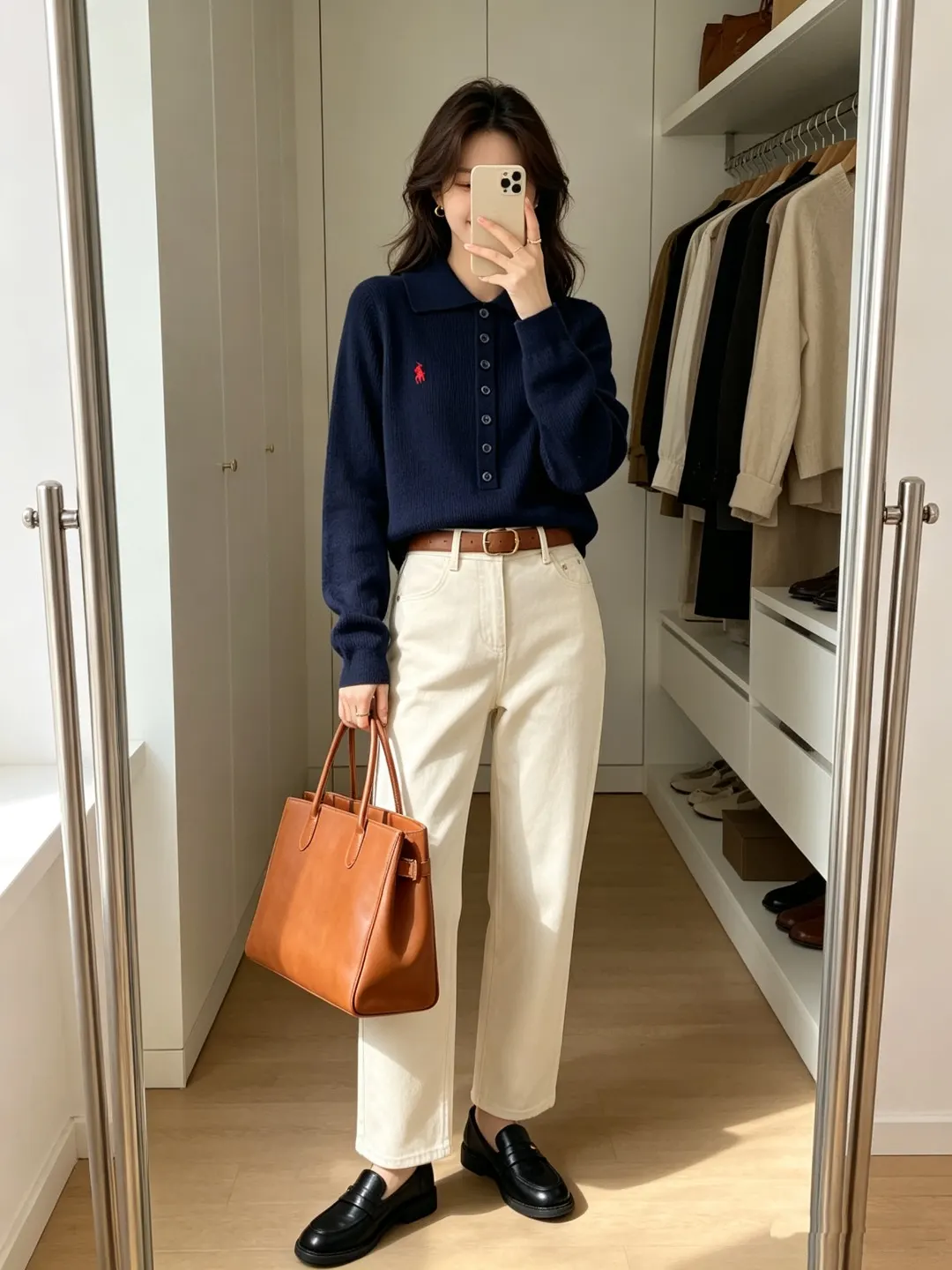Slim-Fit Wool-Blend Polo Sweater D17021657 — view 14